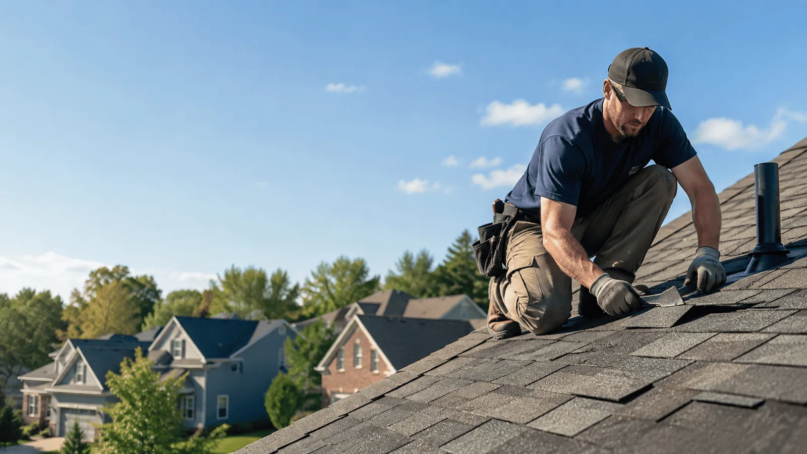 Roof Leak Repair in Slate Run, PA near me